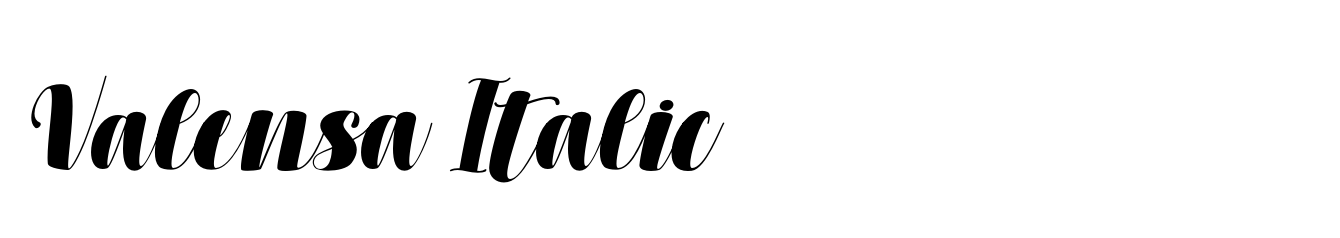 Valensa Italic